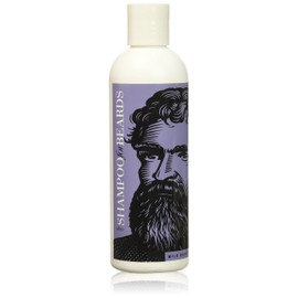 Ultra-Grooming Beard Shampoo & Wash by Beardsley & Company Beard Care Products (Wild Berry, 8 oz)