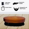 GENTS Beard Brush for Men - Premium Boar Bristle Brush