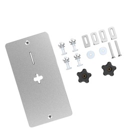 Colcolo Electric Jig Saw Flip Board, Aluminum Alloy,Accurate Center Hole Bushing, Premium, Router Table Insert Plate for Woodworking