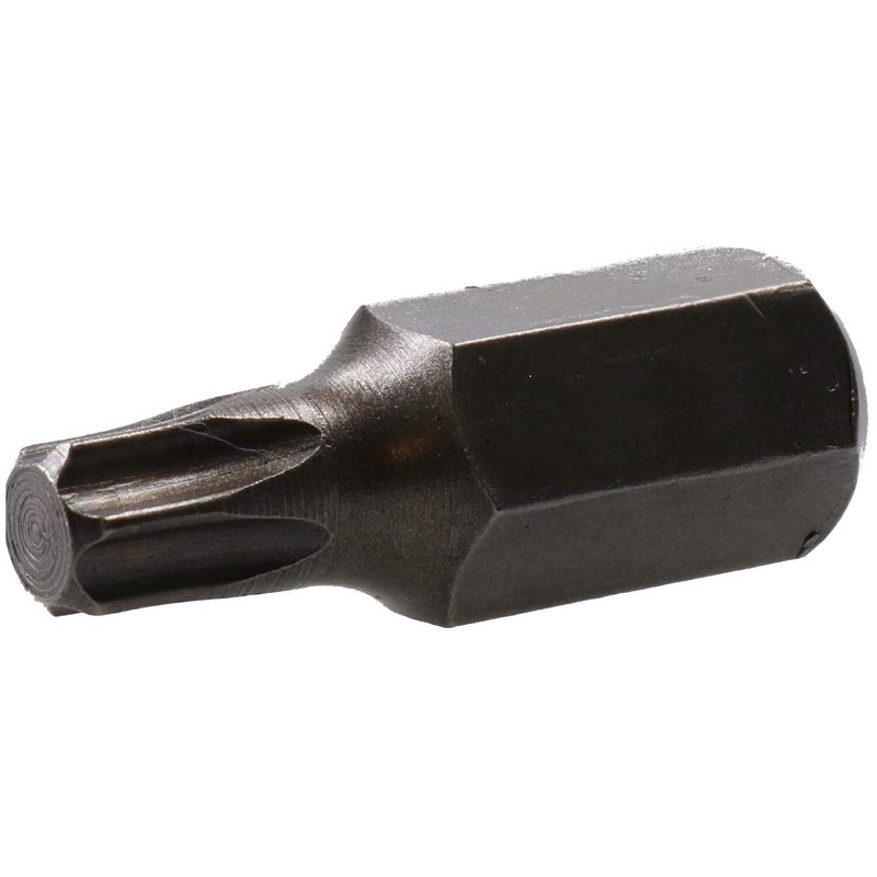 T40 Torx Star Bit 30mm Length 10mm Shank Chrome Vanadium