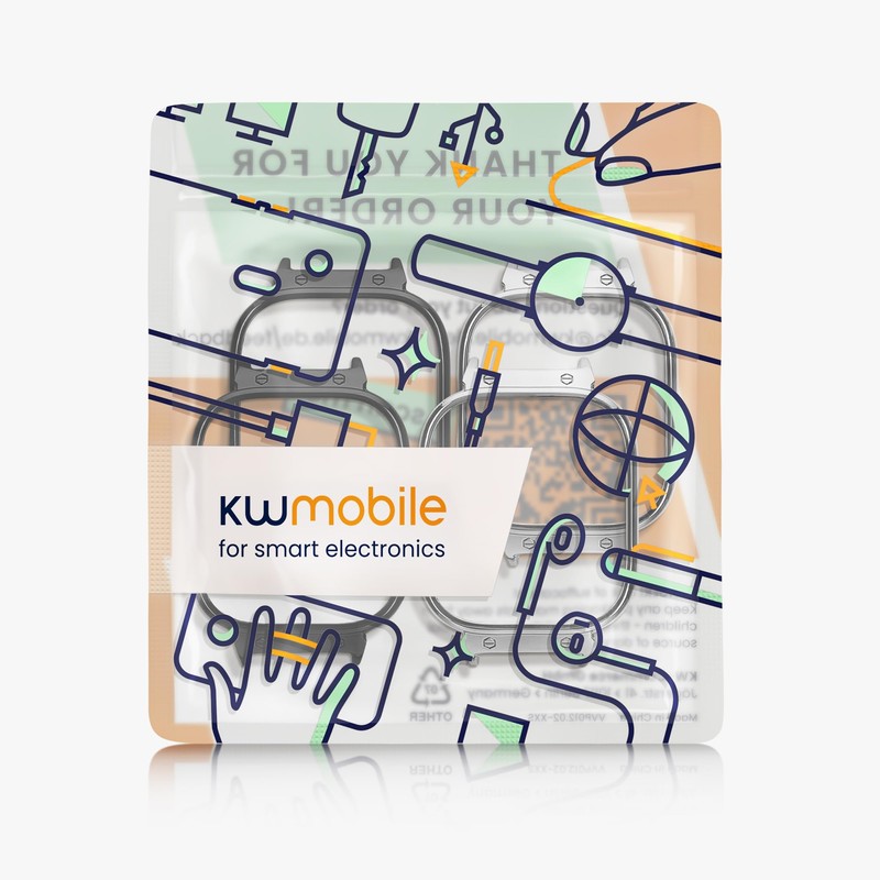 [kwmobile] 4x Connector Compatible with CMF by Nothing Watch Pro