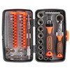 38-in-1 Ratchet Box, Ratchet Set for Socket Wrench, Ratchet Box