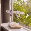 Selenite Bracelet Holder Display Stand Crystal Bowl, 4 In Heart