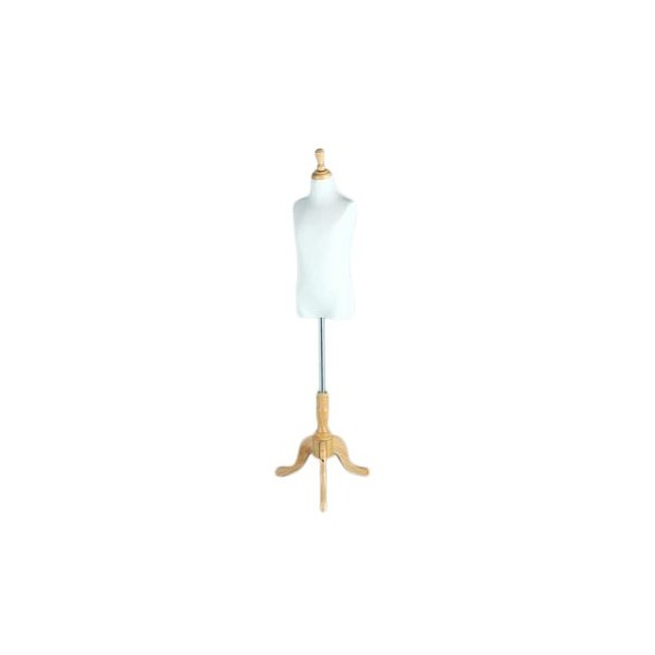 Adjustable- Mannequin Dress Form White Child 3-4 Years Old Fully