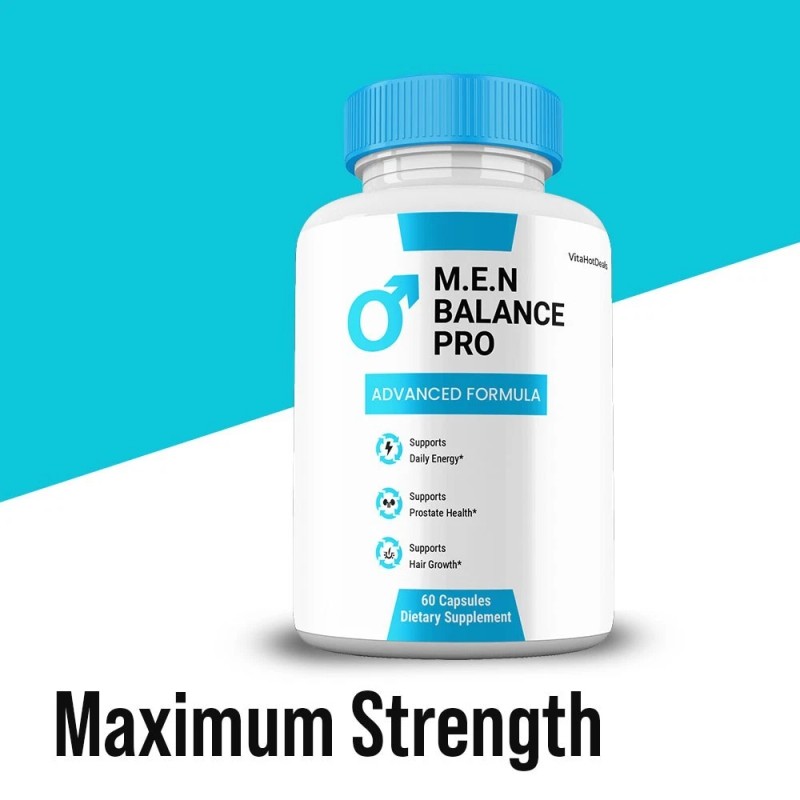 MEN Balance pro M.E.N Balance Pro Supplemement, Max Strength, MEN