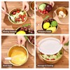 Baderke 7 Pcs Gold Kitchen Accessories Includes Stainless Steel Colander