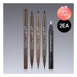 클리오 2EA 킬브로우 듀얼 타투펜 기획세트 타투펜+리무버펜 구성 Clio 2EA Kill Brow Dual Tattoo Pen Set Tattoo Pen + Remover Pen 구성