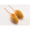 Mobi 12 Mini Corn Dogs Silicone Baking Mold, Yellow