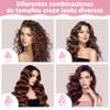 50 pzs Rizadores para el Cabello, 4 Tamaños de Rulos