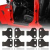 Hooke Road Body Door Hinge Set Compatible with Jeep Wrangler