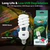 LUCKY HERP UVA UVB Reptile Light 5.0, Tropical UVB 100