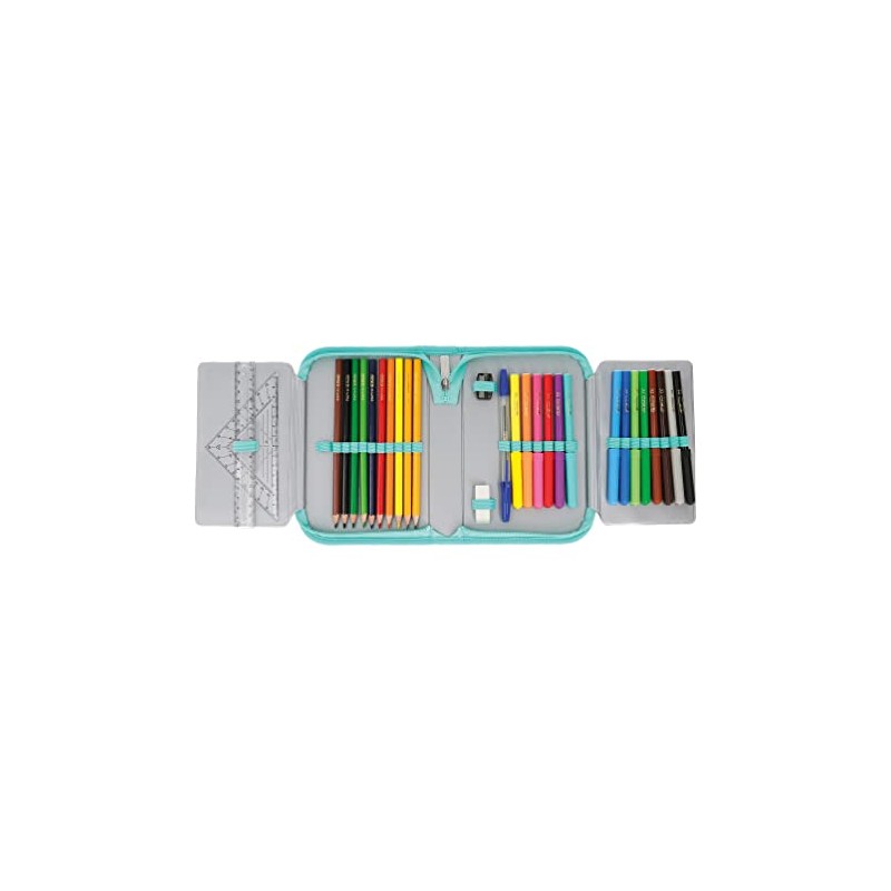 herlitz 31-piece pencil case, tiger, Pencil case
