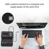 2 Channels Audio Mixer, Audio Interface for PC DJ Mixer