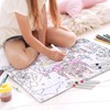 4 Set Coloring Pillowcase with Marker Craft Kit,Princess