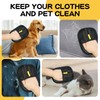 3 Pcs Pet Grooming Gloves, Static Removal Gloves Pet Hair,