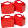 Happyhiram 25 Pcs Red Treat Boxes, 6 Inch Valentine Candy