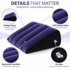 Inflatable Wedge Pillow for Travel & Rest – Portable Body