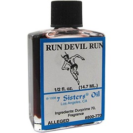 7 Sisters Of New Orleans Perfumed Anointing Oil - RUN DEVIL RUN 1/2oz