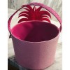 Unbranded PTI Group Woven Paper Basket - Trolls-Poppy 6 Inches