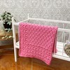Knitting Pattern for Babies Shawl in Double Knitting, Baby Afghan