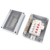 IP65 Electrical Distribution Box 63A RCD with 3 MCBs 6A