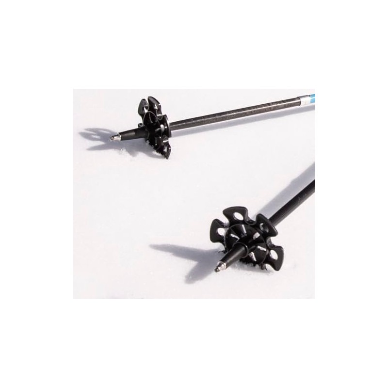 Yukon Charlie's Trekking Pole Accessory - Snow Basket (LP03), Black