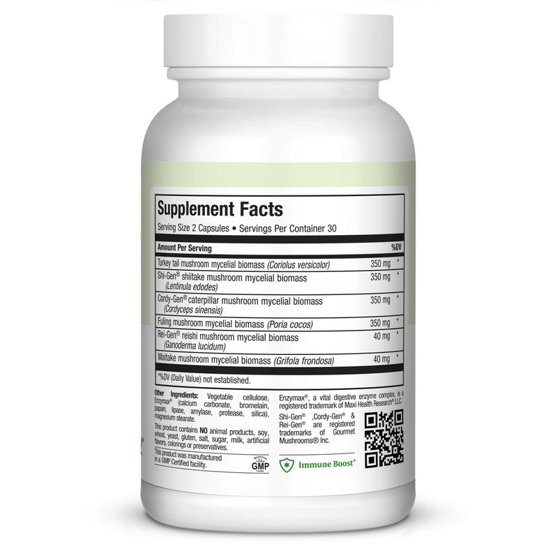 Maxi Mushroom Supreme, 60-Count