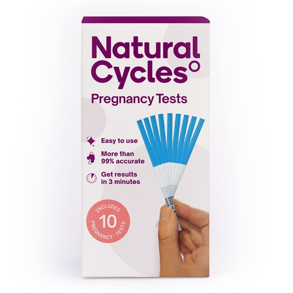 Natural Cycles Pregnancy Tests Over 99% Accurate Results in Minutes -10 Tests