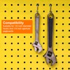 sourcing map 150pcs Pegboard Hook Locks, Pegs Board Plugs Shelf