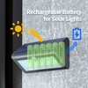 PKCELL Rechargeable AAA Battery,300mAh Ni-MH Battery,Pre-Charged Battery for Garden Solar