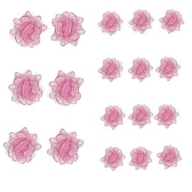 Gift Bows Gift Wrapping Decoration Pack of 18 Pink Butterfly Knot Gift Bow Gift Bow Bows for Christmas and Birthday 7.6 cm / 5.6 cm