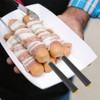 4Pcs Telescoping Marshmallow Roasting Sticks, Stainless Steel Barbecue Fork Bonfire