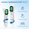 Termómetro Digital Infrarrojo Con Pantalla Led (blanco)
