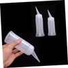 BIUDECO 5pcs Hairdressing Scale Applicator Bottles Graduated Measurement Small Shampoo