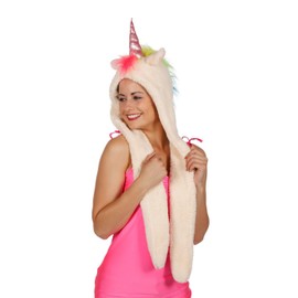 Wilbers Unicorn Hat - einhornmütze with Long Scarf - einhornhut