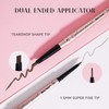 Music Flower Eyebrow Pencil Double Ended, Waterproof Natural Brow Enhancing