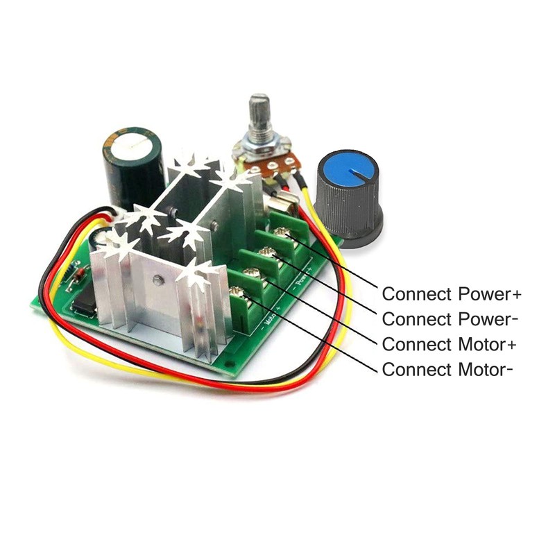 Motor Speed Regulator 6V-90V DC Motor Pump CCMHCN PWM Speed