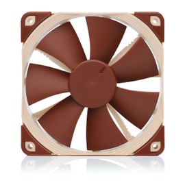 Noctua NF-F12 PWM, Premium Quiet Fan, 4-Pin (120mm, Brown)