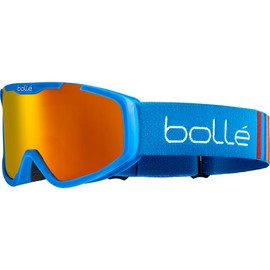 bollé - Rocket Plus Race Blue Matte - Sunrise Cat 2, Ski Goggles, Small, Unisex Children