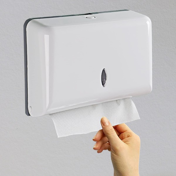 Paper Towel Dispenser - Wall Mounted Tissue Dispenser - Paper