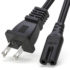 Bicmice Printer Power Cord Compatible with HP,Canon,Epson Printer Power Cable Replacement for HP Envy/OfficeJet/OfficeJet Pro/DeskJet,Canon PIXMA,Epson Workforce/Stylus Series Printers-6Ft