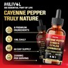 8-in-1 Cayenne Pepper Liquid Drops – Herbal Blend with Ginger,