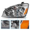 AmeriLite For 2005-2006 Altima Halogen Sedan Model Crystal Chrome Replacement
