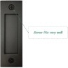 NoBrand 6" Heavy Duty Flush Pull Barn Door Handle -