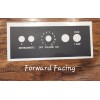 FENDER 5F1 CHAMP FACEPLATE OVERLAY DECAL - FORWARD BROWN