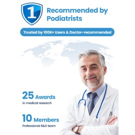 Habioer Bunion Corrector for Women and Men, Breathable Big Toe Straightener, Bunion Relief Splint & Pad, Comfortable for Day/Night Use, Fit for R/L, Washable