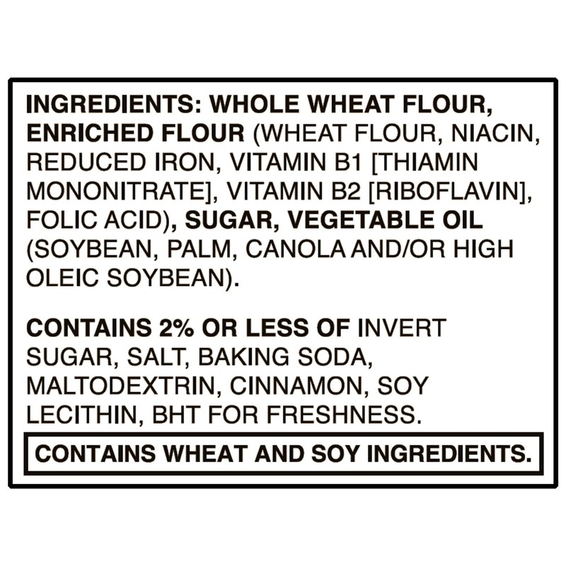 Kellogg's Bug Bites Grahams Crackers, Cinnamon, 1oz (210 Count)