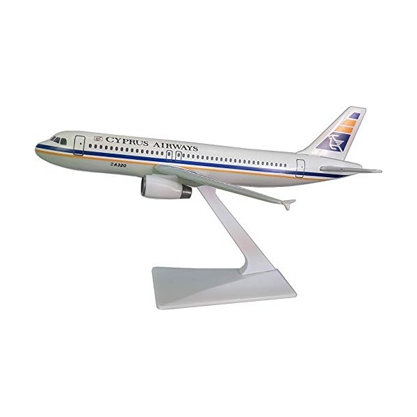Cyprus Airways A320-200 Airplane Miniature Model Plastic Snap-Fit 1:200 Part#