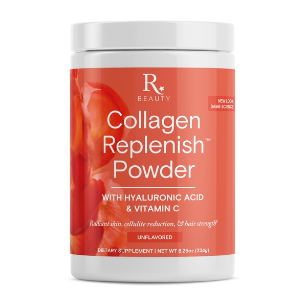 Reserveage Beauty Collagen Replenish Powder with Hyaluronic Acid & Vitamin