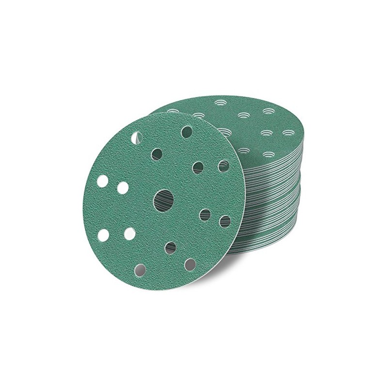 Pack of 48 Velcro Sanding Discs Diameter 150 mm Grit